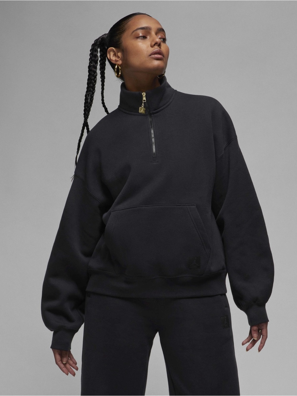 Jordan Women’s Flight Fleece Quarter-Zip Sweatshirt